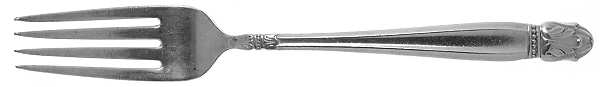 Danish Princess (Silverplate, 1938) Fork