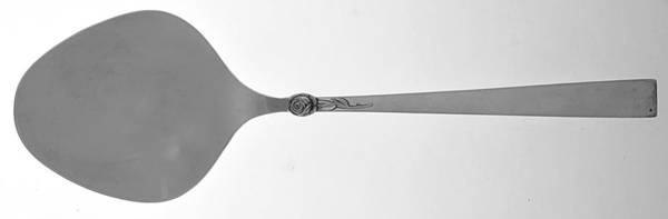 Dawn Rose (Sterling, 1969) Solid Smooth Casserole Spoon