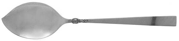 Dawn Rose (Sterling, 1969) Large Solid Jelly Server