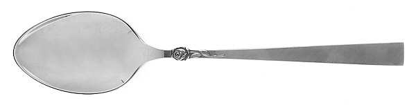Dawn Rose (Sterling, 1969) Dessert/Oval Soup Spoon by International Silver