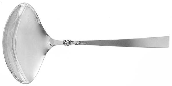 Dawn Rose (Sterling, 1969) Solid Gravy Ladle