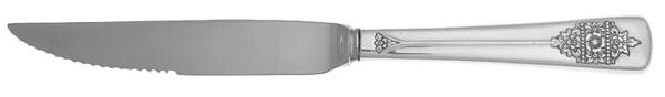 Dawn (Silverplate, 1949) Steak Knife Individual Hollow, Serrate HC