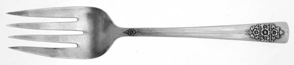 Dawn (Silverplate, 1949) Medium Solid Cold Meat Serving Fork