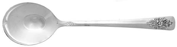 Dawn (Silverplate, 1949) Round Bowl Soup Spoon (Gumbo)