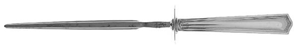 Deerfield-Beacon Hill (Sterling, 1913, No Monos) Small Steel Rod Sharpener Knife