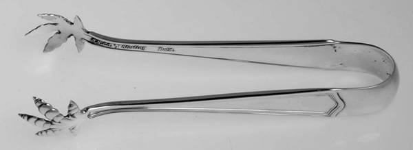 Deerfield-Beacon Hill (Sterling, 1913, No Monos) Small Sugar Tongs