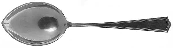 Deerfield-Beacon Hill (Sterling, 1913, No Monos) Large Jelly Spoon