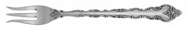 Delicato (Silverplate) Short Handle Pickle/Olive Fork