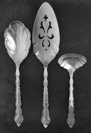 Delicato (Silverplate) 3 Piece Completer Set
