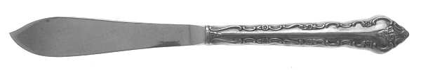Delicato (Silverplate) Hollow Handle Master Butter Knife