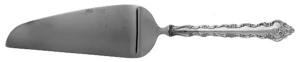 Delicato (Silverplate) Pie & Cake Server with Stainless Blade