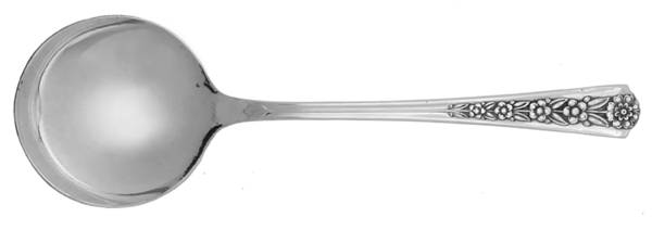 Delight (Silverplate, 1950) Round Bowl Soup Spoon (Bouillon)