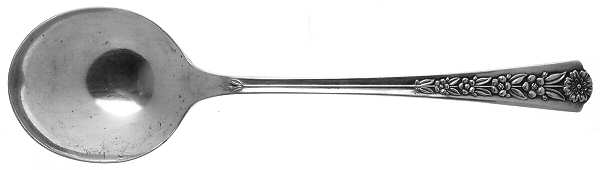 Delight (Silverplate, 1950) Round Bowl Soup Spoon (Gumbo)