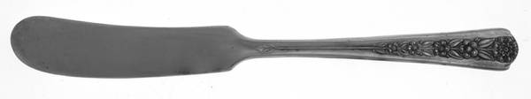 Delight (Silverplate, 1950) Flat Handle Butter Spreader