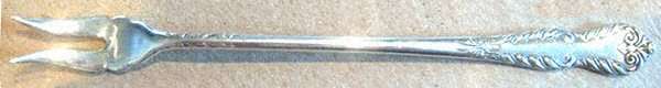 Delsarte (Silverplate) Short Handle Pickle/Olive Fork