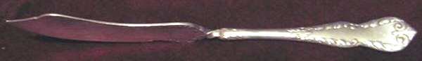 Delsarte (Silverplate) Flat Handle Master Butter Knife