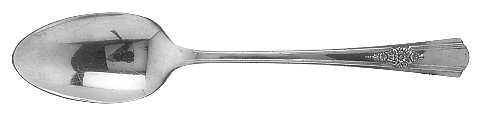 Desire (Silverplate, 1940, No Monograms) Tablespoon (Serving Spoon)
