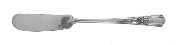 Desire (Silverplate, 1940, No Monograms) Flat Handle Butter Spreader