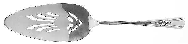 Desire (Silverplate, 1940, No Monograms) Solid Pierced Pie Server