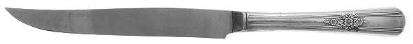 Desire (Silverplate, 1940, No Monograms) Small Steak Carving Knife with Stainless Blade
