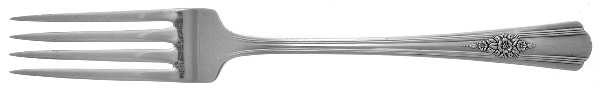 Desire (Silverplate, 1940, No Monograms) Fork