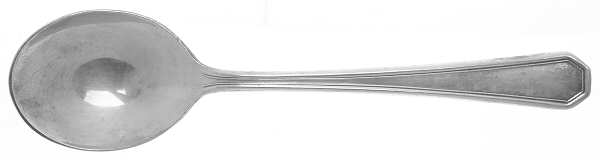 Desoto (Silverplate, 1929) Round Bowl Soup Spoon (Gumbo)