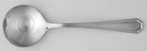 Desoto (Silverplate, 1929) Large Round Bowl Soup Spoon (Bouillon)