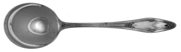 De Sancy-Roseland (Silverplate, 1915) Round Bowl Soup Spoon (Gumbo)