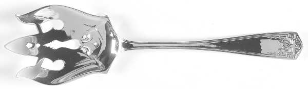 Devonshire (Sterling, 1914) Large Solid Fish Serving Fork