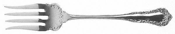 Diana (Sterling, 1900, No Monograms) Small Chipped Beef Fork