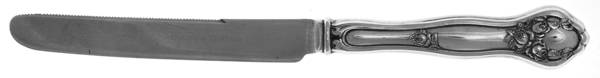 Dolly Madison (Silverplate, 1911) Orange Knife with Silverplate Blade