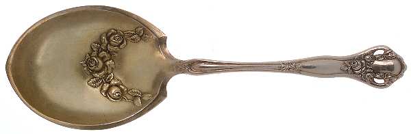 Dolly Madison (Silverplate, 1911) Solid Smooth Casserole Spoon