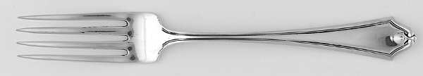 Dorchester-Old (Sterling, 1910) Solid Youth Tea Fork