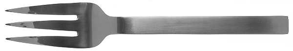 Drama (Stainless) Medium Solid Cold Meat Serving Fork
