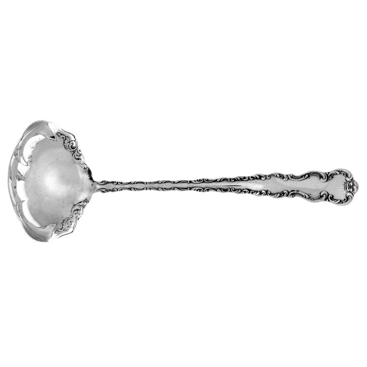 Dresden (Silverplate, 1911) Solid Soup Ladle