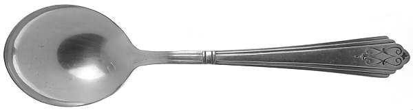 Drexel (Silverplate, 1929) Round Bowl Soup Spoon (Gumbo)