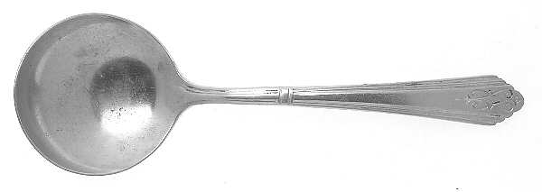 Drexel (Silverplate, 1929) Round Bowl Soup Spoon (Bouillon)