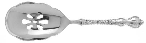 Du Barry (Sterling, 1968) Pierced Casserole Spoon with Stainless Bowl