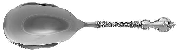 Du Barry (Sterling, 1968) Rice Spoon-Stainless Bowl