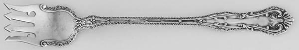 Duchesse (Sterling, 1907) Short Handle Pickle/Olive Fork
