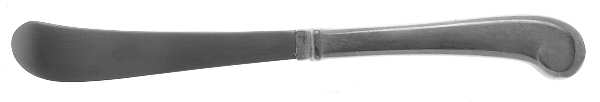 Durham Center (Pewter) Hollow Handle Master Butter Knife