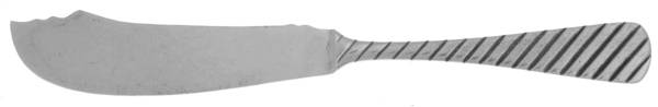 Dundee (Silverplate, 1886) Flat Handle Butter Spreader