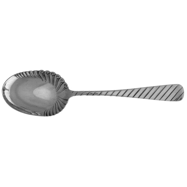 Dundee (Silverplate, 1886) Solid Shell Casserole Spoon