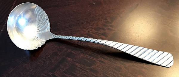 Dundee (Silverplate, 1886) Solid Soup Ladle