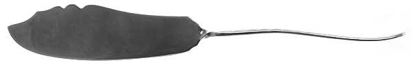 Dundee (Silverplate, 1886) Flat Twisted Handle Master Butter Knife