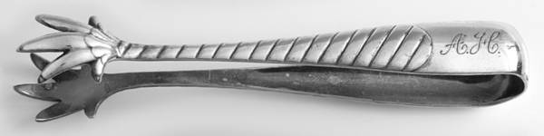 Dundee (Silverplate, 1886) Sugar Tongs