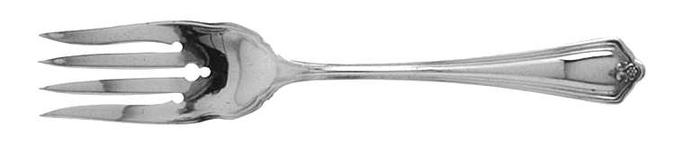Dunster (Silverplate, 1907) Individual Salad Fork