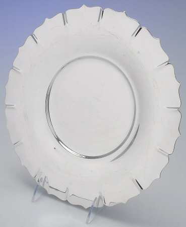 Early American (Silverplate, Hollowware) Silverplate Sandwich Plate