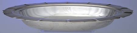 Early American (Silverplate, Hollowware) Double Vegetable Bowl-No Lid