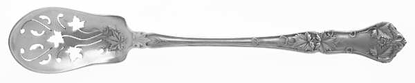 Edgewood (Sterling, 1909) Pierced Bowl Short Handle Olive Spoon